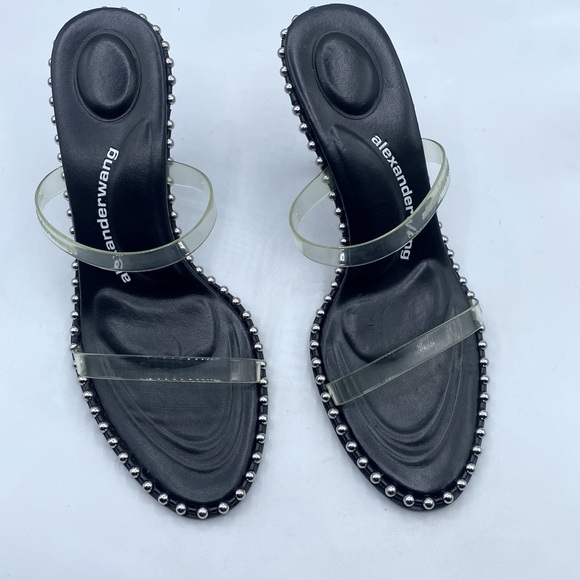 Alexander Wang Shoes - Alexander Wang Nova PVC/Stud Slides
